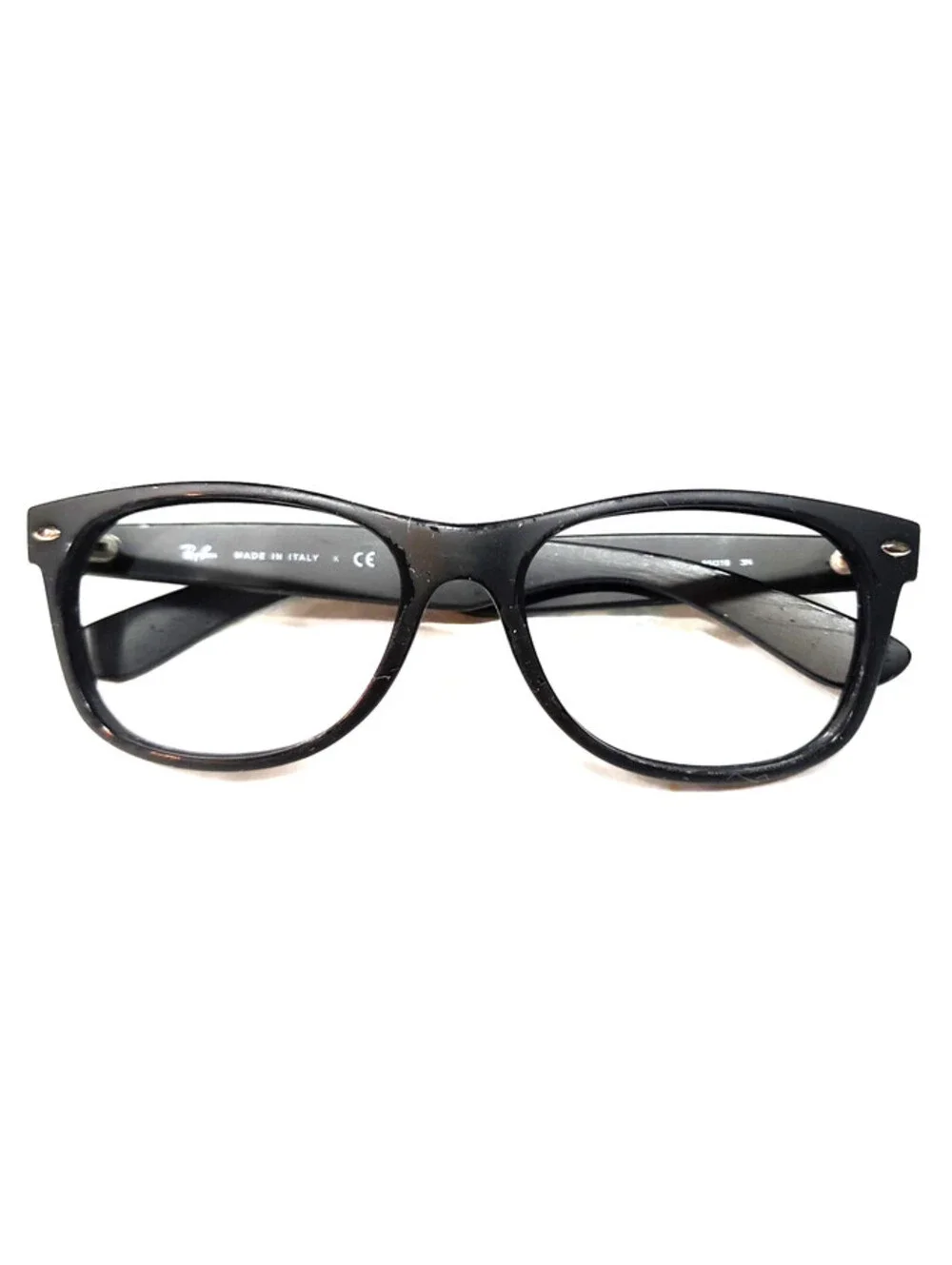 Ray Ban RB2132 622 No Lenses Large Black New Wayfarer Sunglasses Frame 55-18